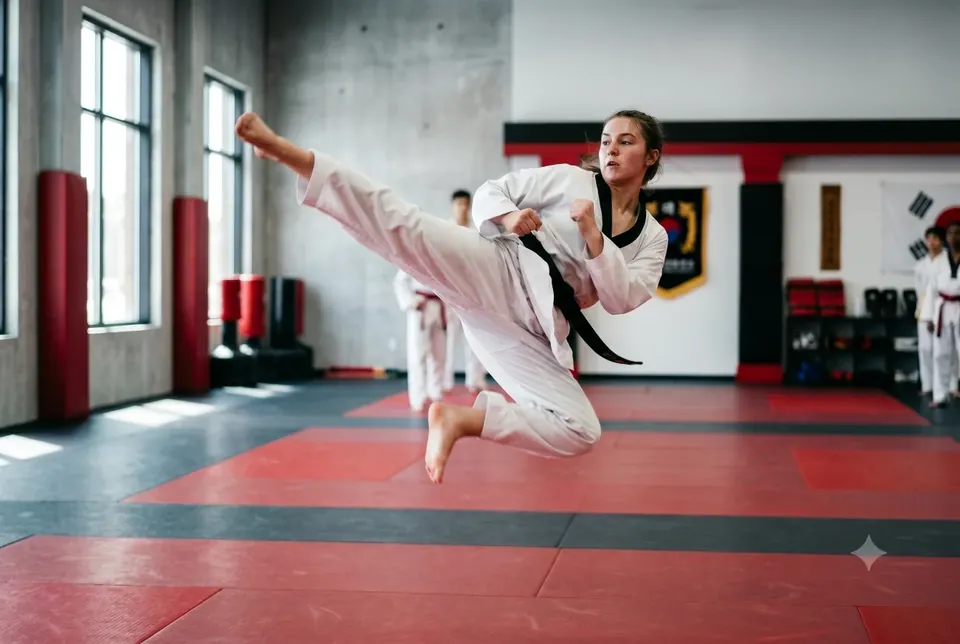 Taekwondo Training bei SAJA in Sundern